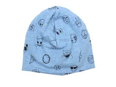 Soft Gallery Beanie baby blue melange emojii blue
